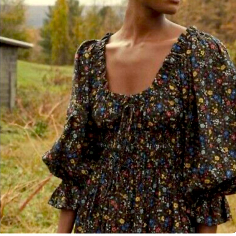 Isolde Dress- Dusk lily of the valley.